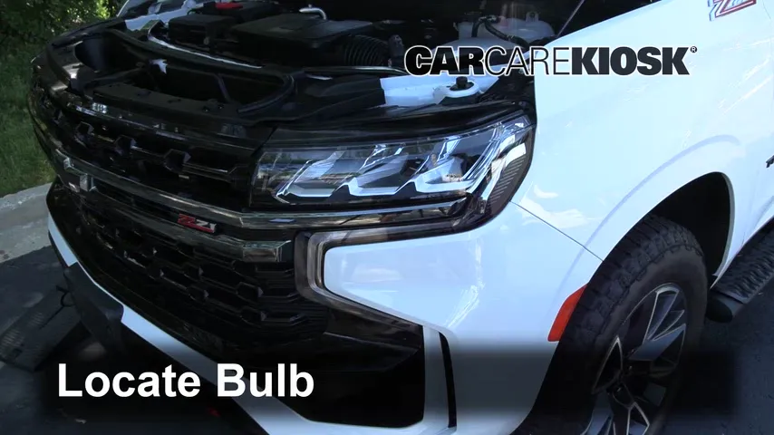 2021 Chevrolet Tahoe Z71 5.3L V8 Lights Daytime Running Light (replace bulb)